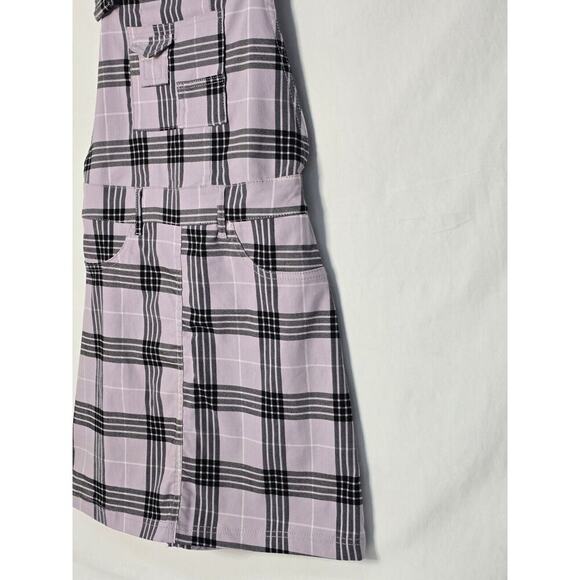 Like An Angel Women's Size Small Stretch Skirt Overall Color Violet/Black NWT - Picture 3 of 8